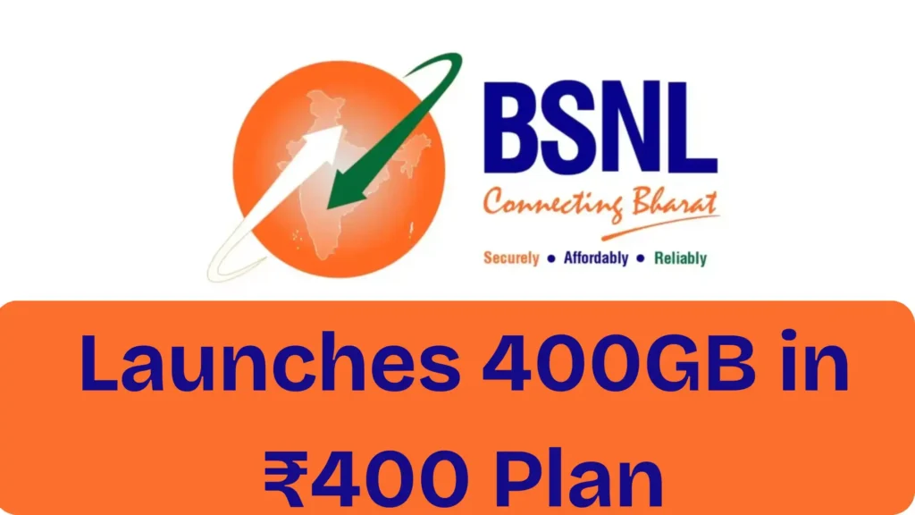 BSNL Launches 400GB in ₹400 Plan After Installing 90,000 New 4G Towers