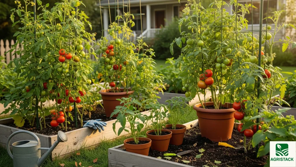 Growing Tomato Home Garden for Beginners