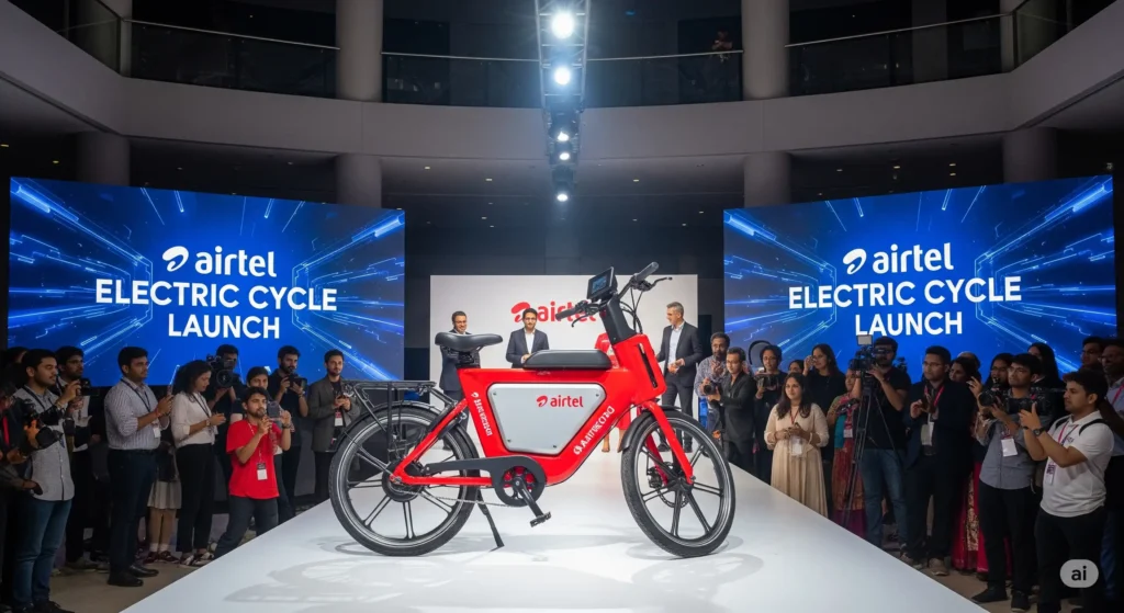 Airtel Electric Cycle Launch