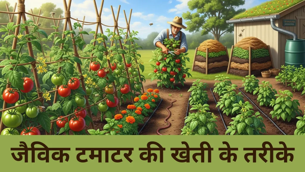 Organic Tomato Farming Techniques Hindi