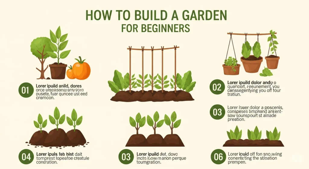 बगीचा कैसे बनाएं शुरुआती लोगों के लिए आसान गाइड How to Build a Garden for Beginners